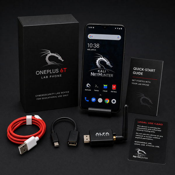 OnePlus 6T Full Lab Kit — Professional Cybersecurity Training Bundle
