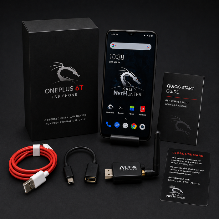 OnePlus 6T Full Lab Kit — Professional Cybersecurity Training Bundle